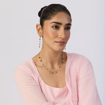 Bejeweled Multi-Stone Earrings
