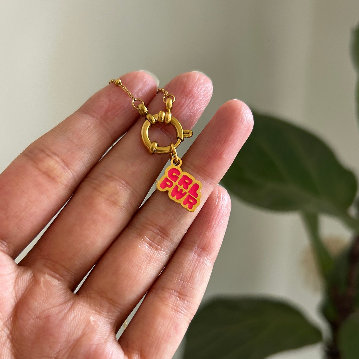 Girl Power Charm