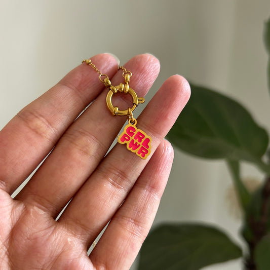 Girl Power Charm