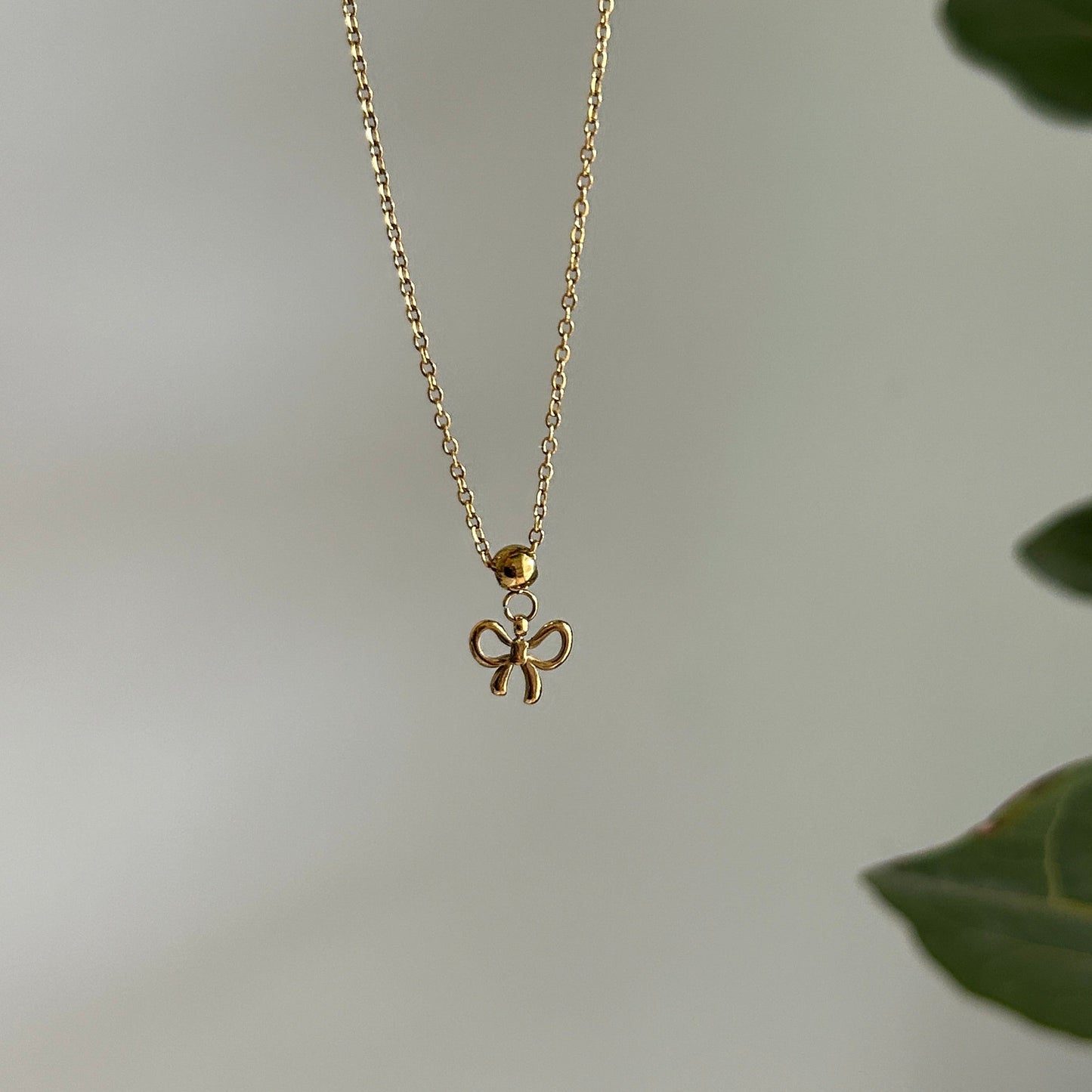 Bow Knot Needle Charm