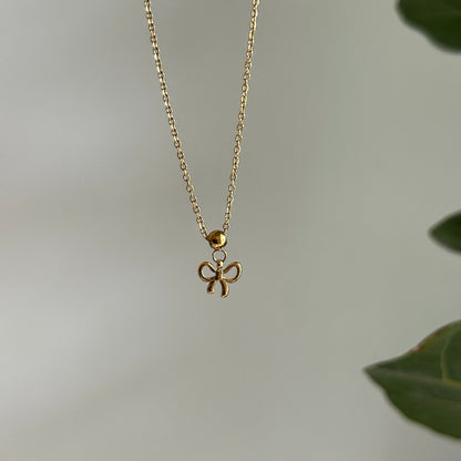 Bow Knot Needle Charm