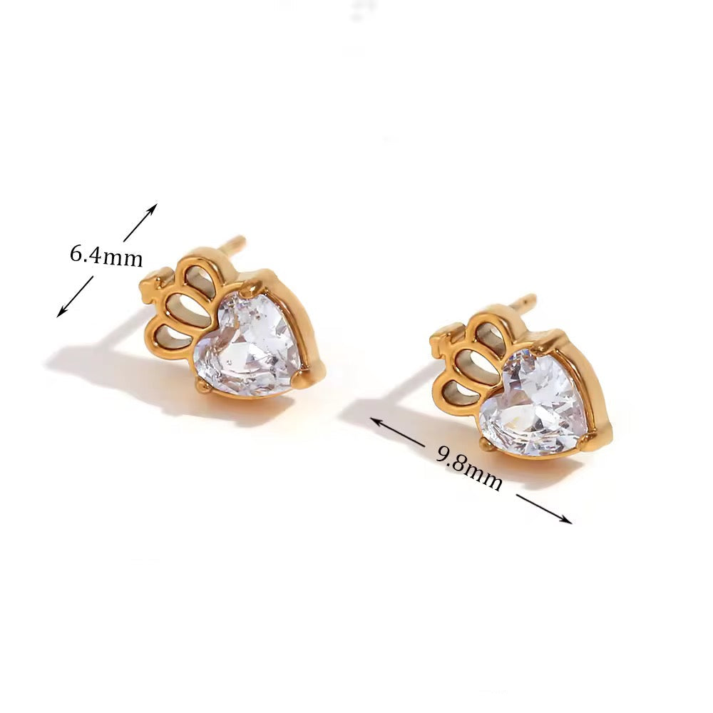 Crown Studs