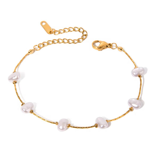 Pearl Chain Bracelet