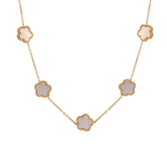 Shell Flower Necklace