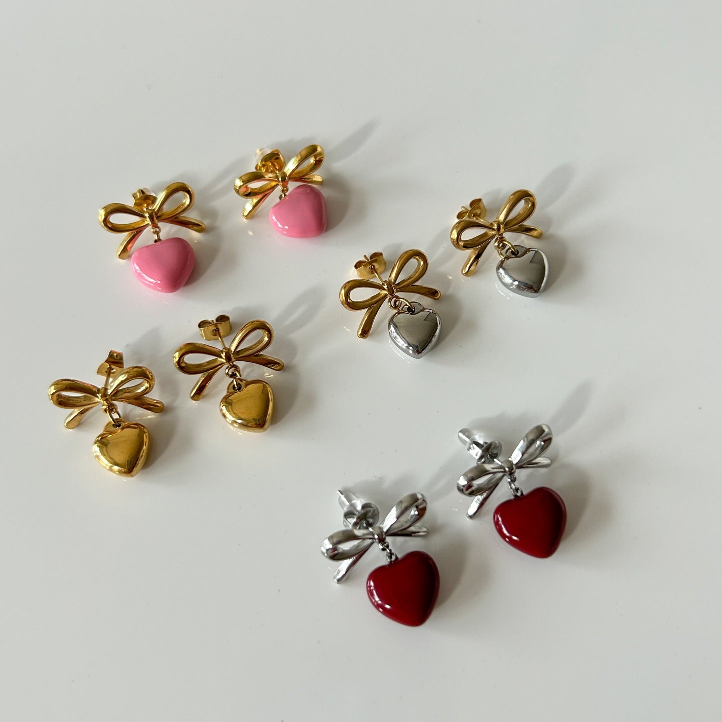 Lucky Hearts Studs