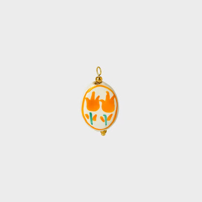 Painted Bloom Charm