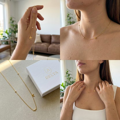 Dainty Alphabet Necklace