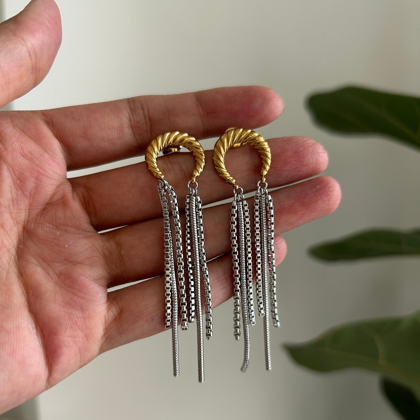 Dual Crescent Studs