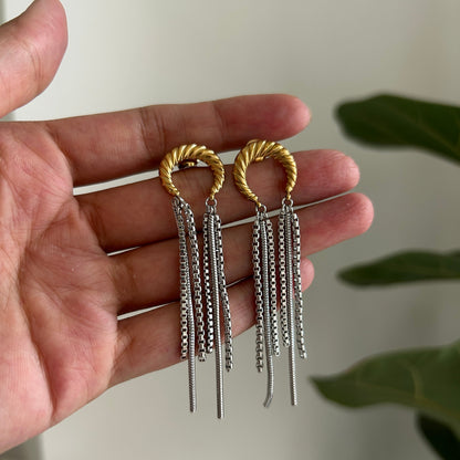 Dual Crescent Studs