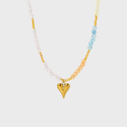 Boho Heart Necklace