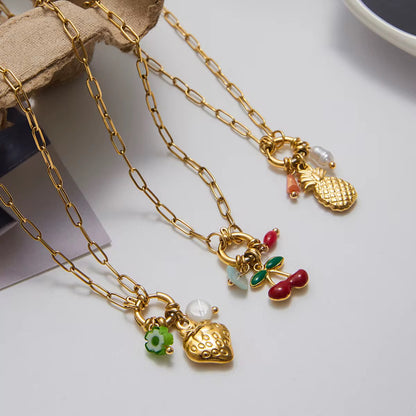 Charm Trio Necklace