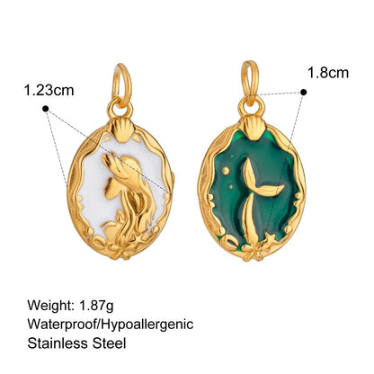 2 in 1 Mermaid Charm