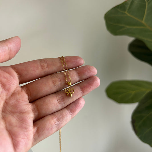 Bow Knot Needle Charm