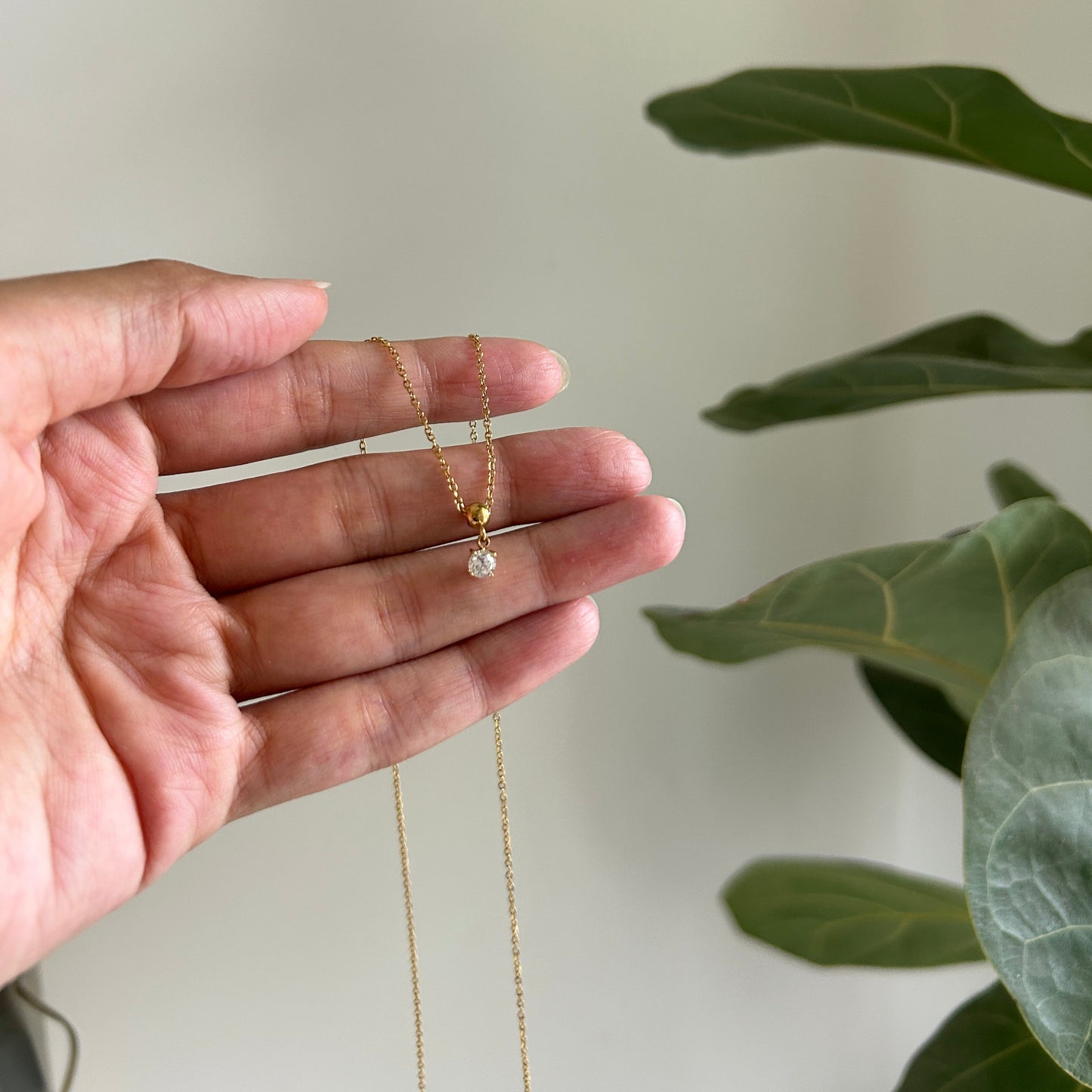 Crystal Needle Charm
