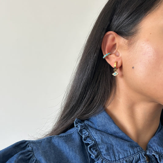 Turquoise Earcuff