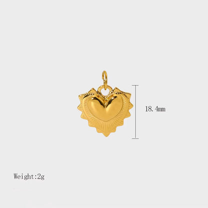 Radiant Heart Charm