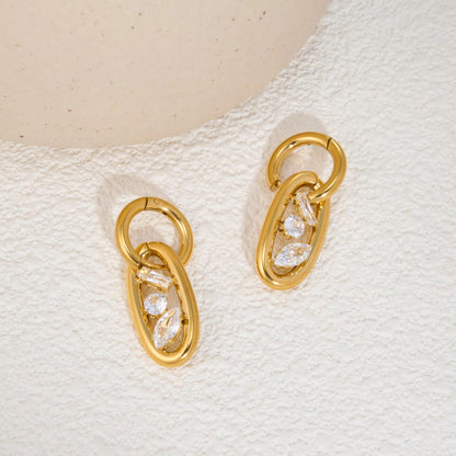 Moonrise CZ Hoops