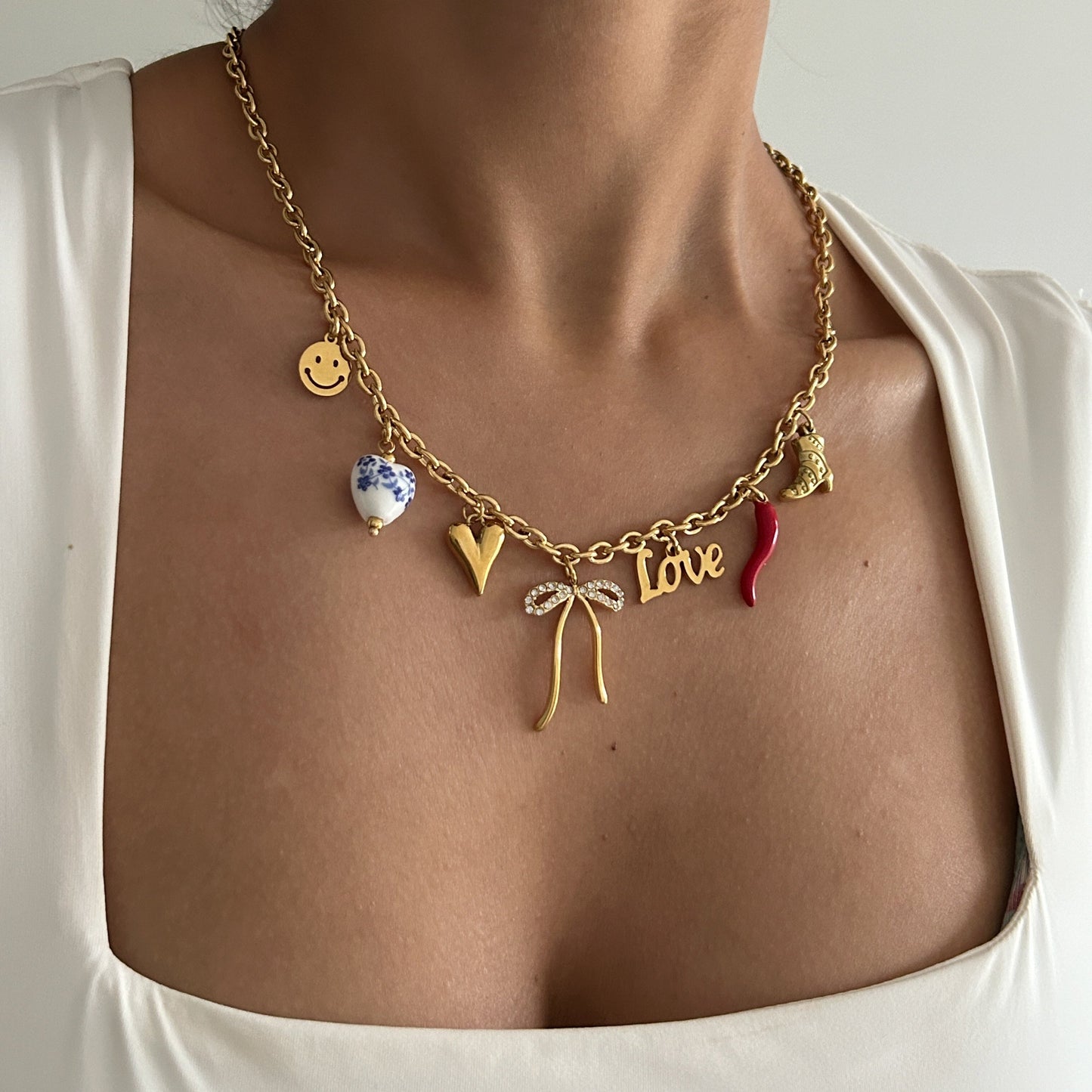 Love Charm Necklace