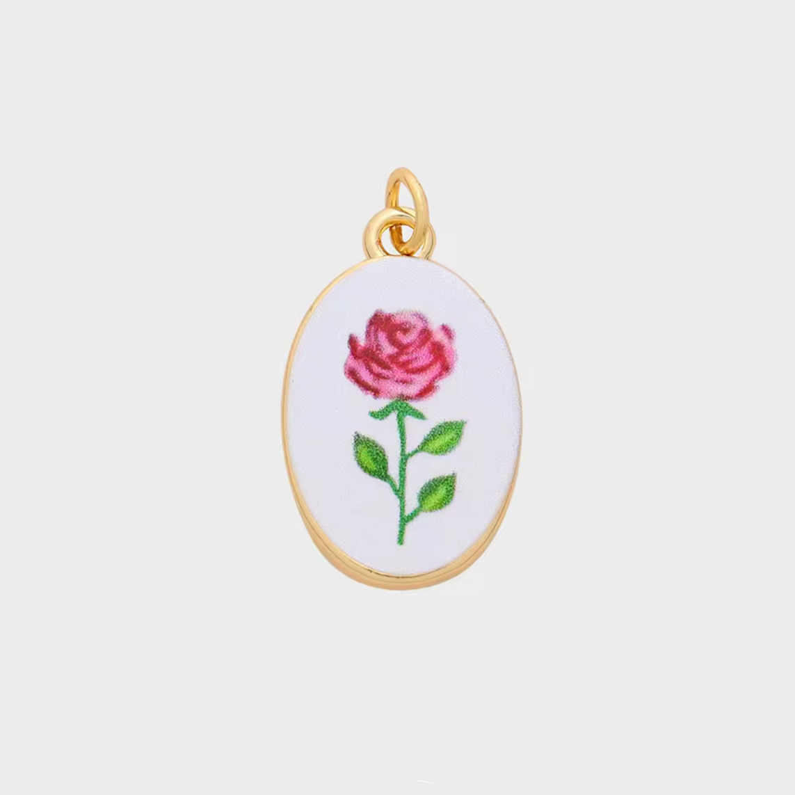 Handpainted Rose