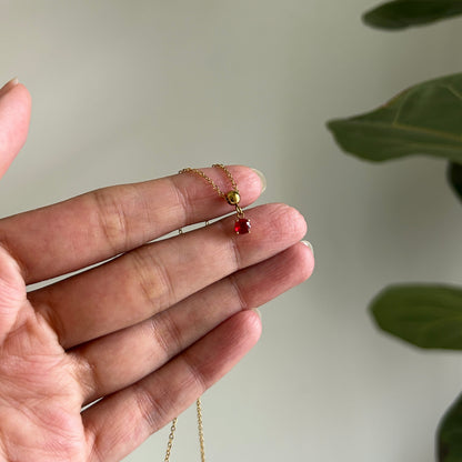Crystal Needle Charm