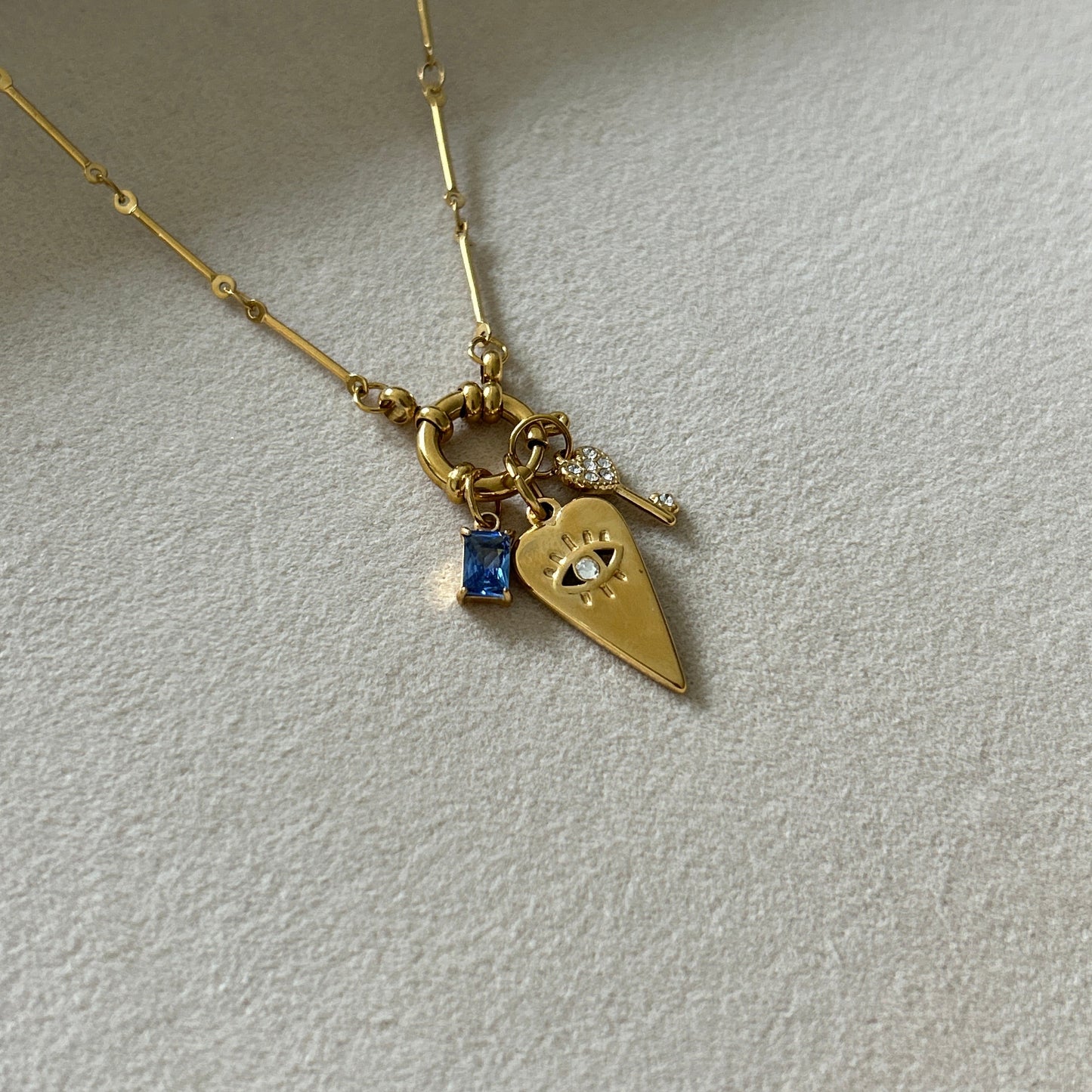 Tiny Rhinestone Charm