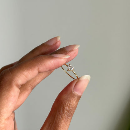 Dainty Heart Ring