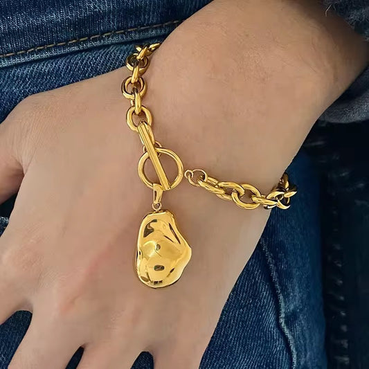 Toggle Nugget Bracelet