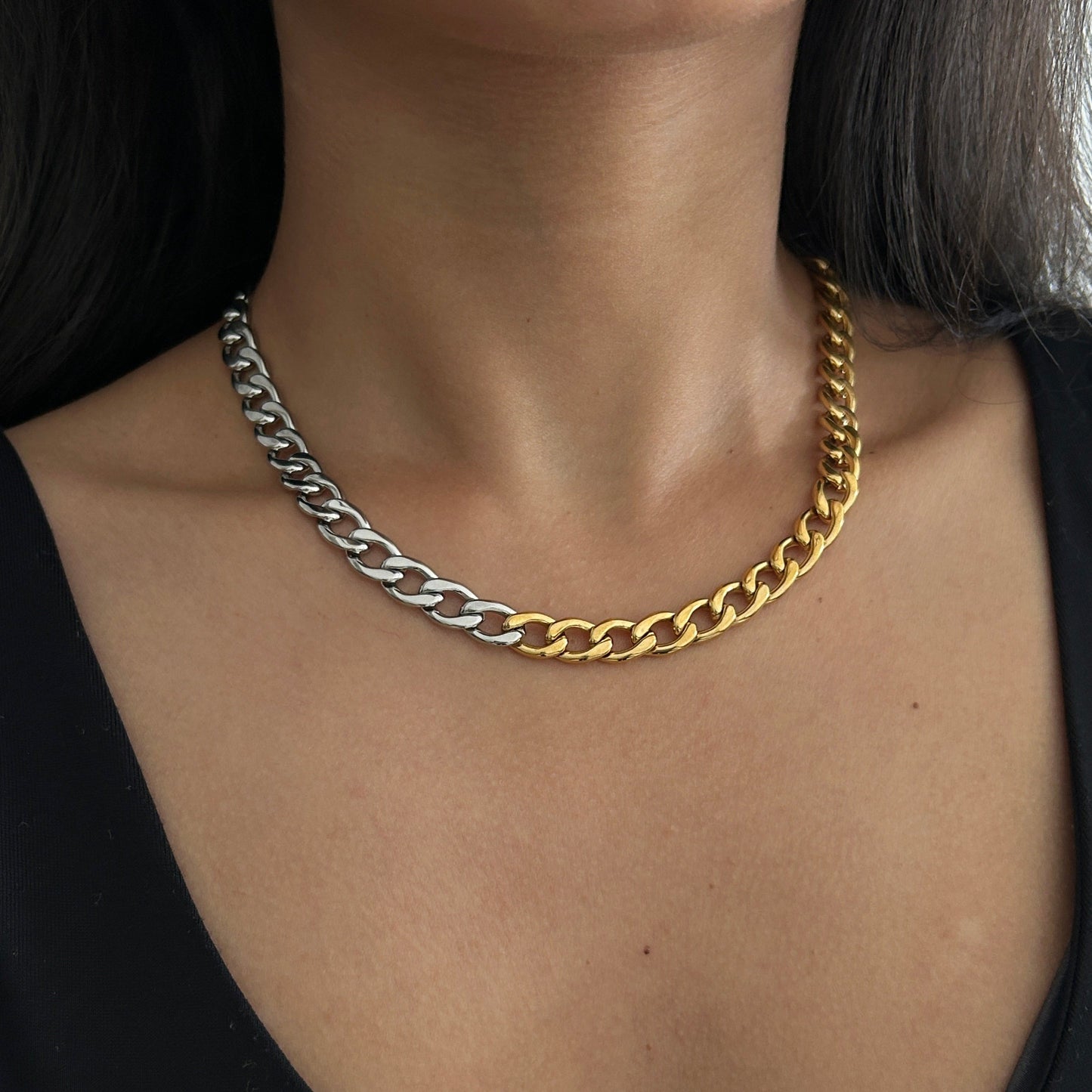 Mixed Cuban Chain