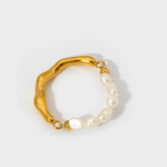 Half Pearl Ring