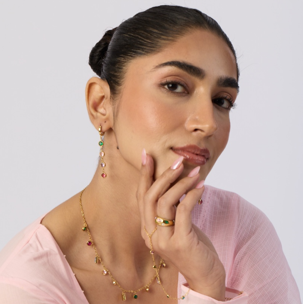 Bejeweled Multi-Stone Earrings