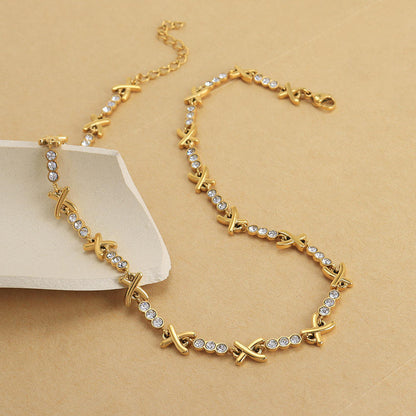 Zirconia Glow Necklace