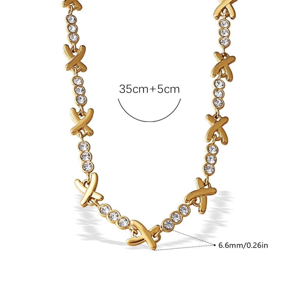 Zirconia Glow Necklace