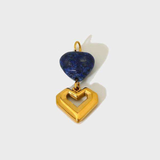 Blue Double Heart