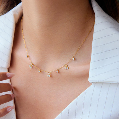 Dainty Cherry Necklace