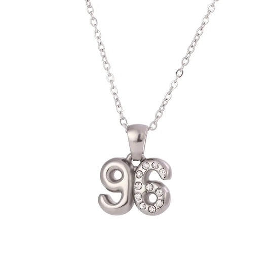 90's Baby Necklace- Silver