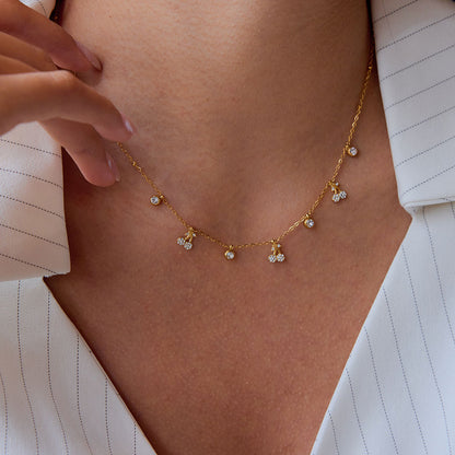 Dainty Cherry Necklace