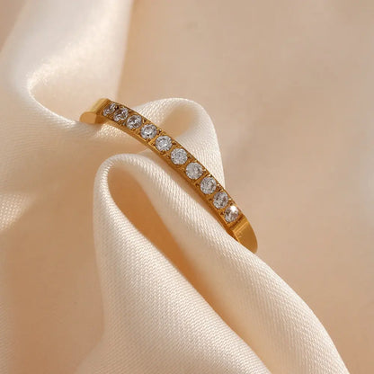 Dainty CZ Ring