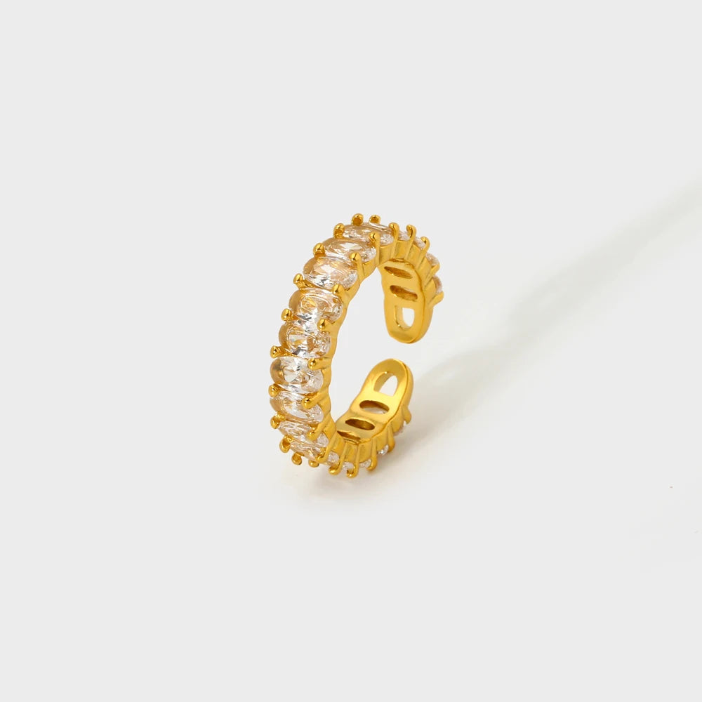 Oval Baguette Ring