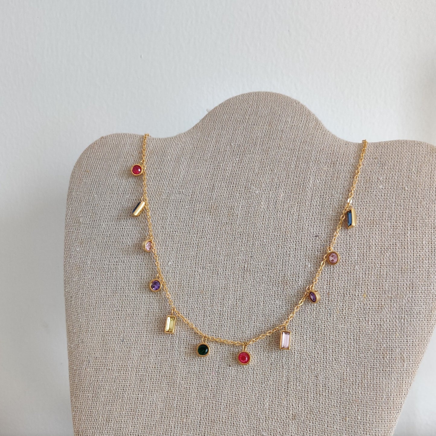Bejeweled Multi-Stone Necklace