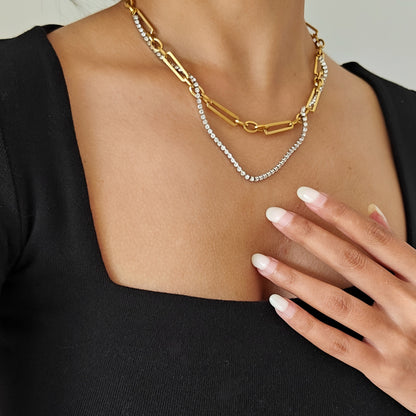 Metallic Medley Neckace