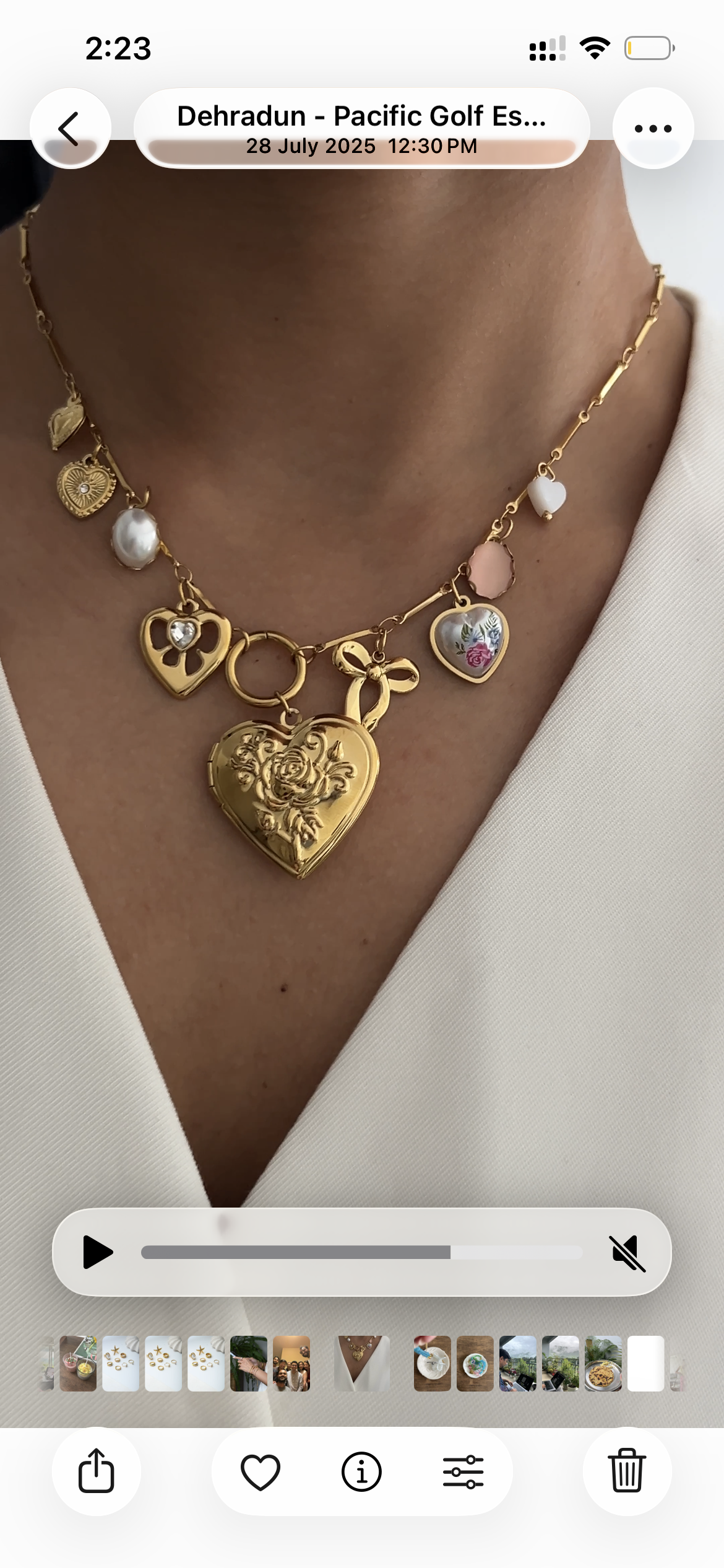 Garden Charm Necklace