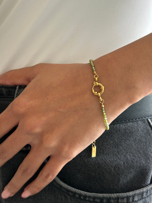 Olive Beads MYO Bracelet