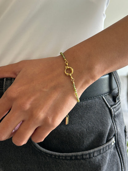 Olive Beads MYO Bracelet