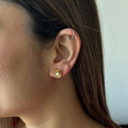 Molten Pearl Studs