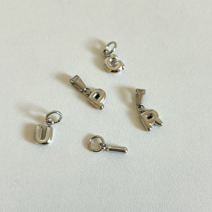 Silver-Tiny Alphabet