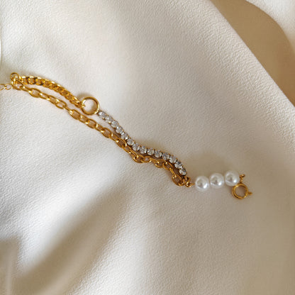 Pearl Bling Bracelet