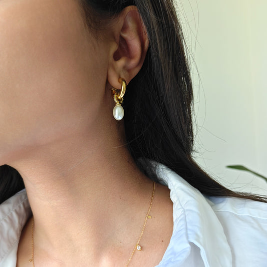 Pearl Drop Earrings