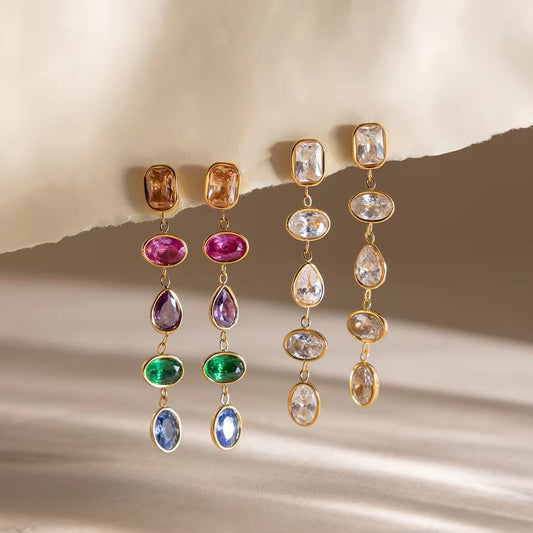 Stone Bezel Drop