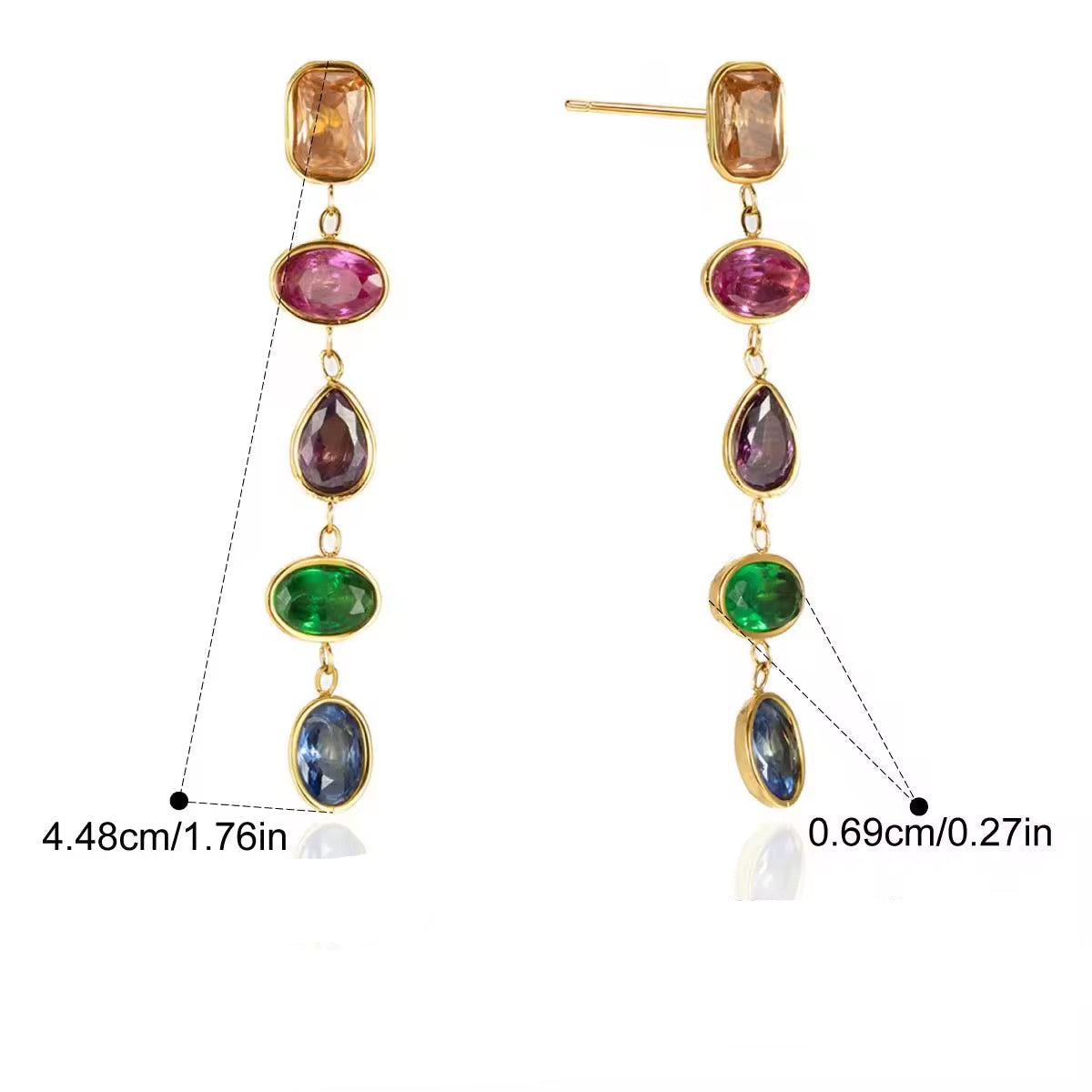 Stone Bezel Drop