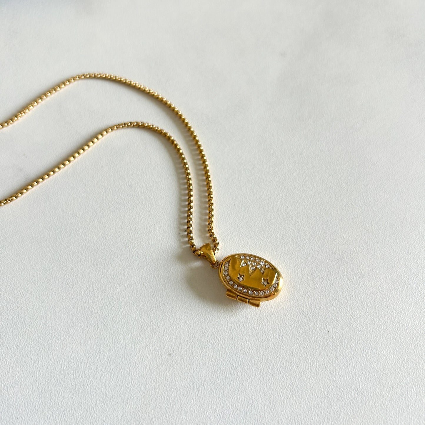 Oval Sun Locket